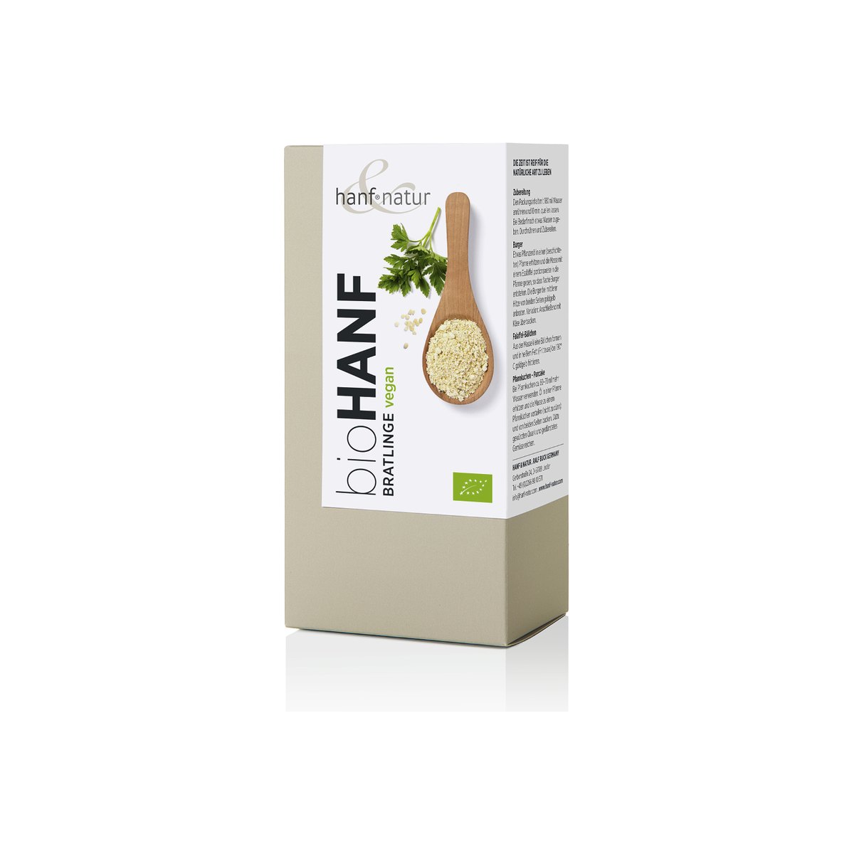 Bio Hanf-Bratlinge