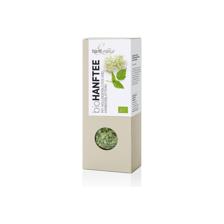 Bio Hanftee Holunderblüte