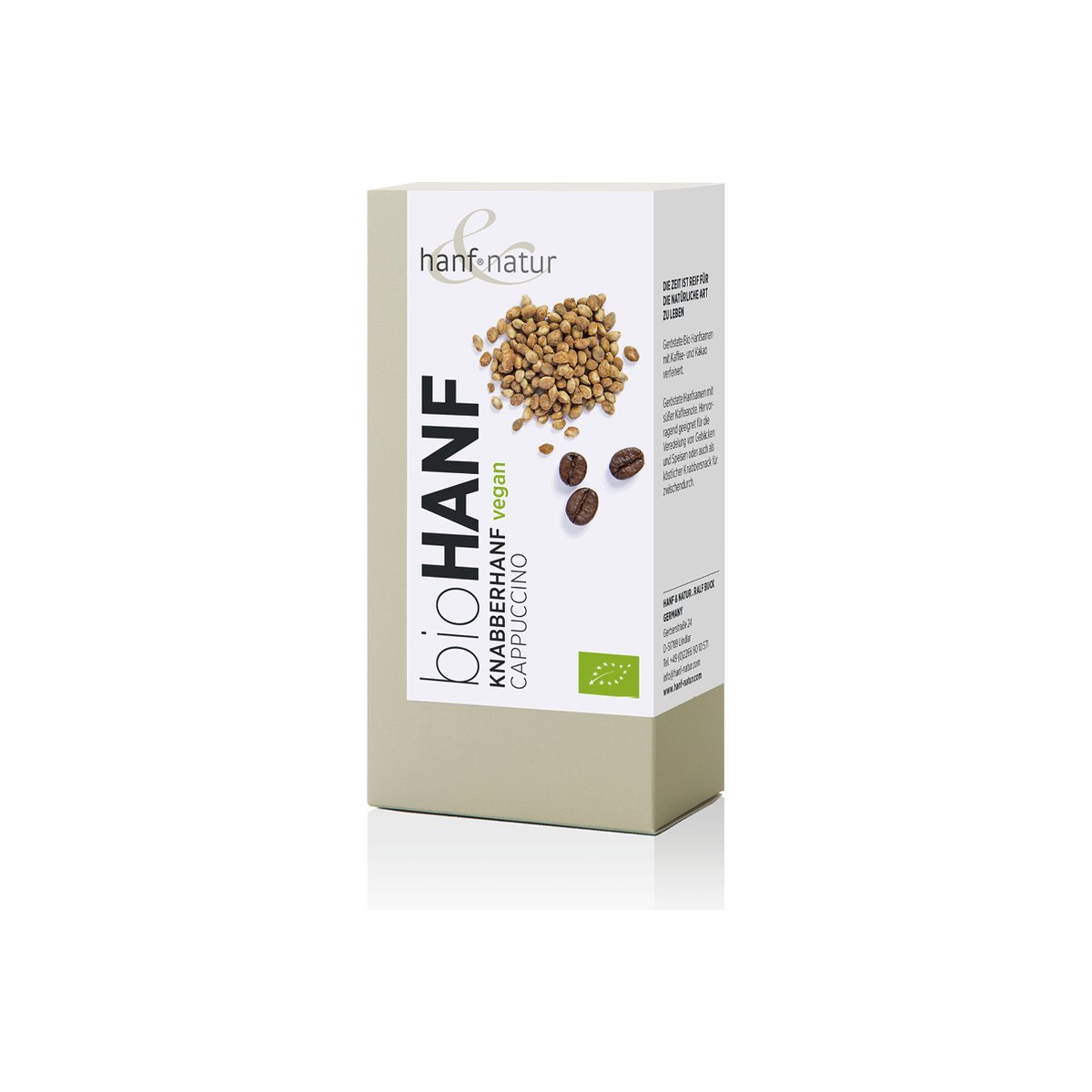 Bio Knabberhanf Cappuccino